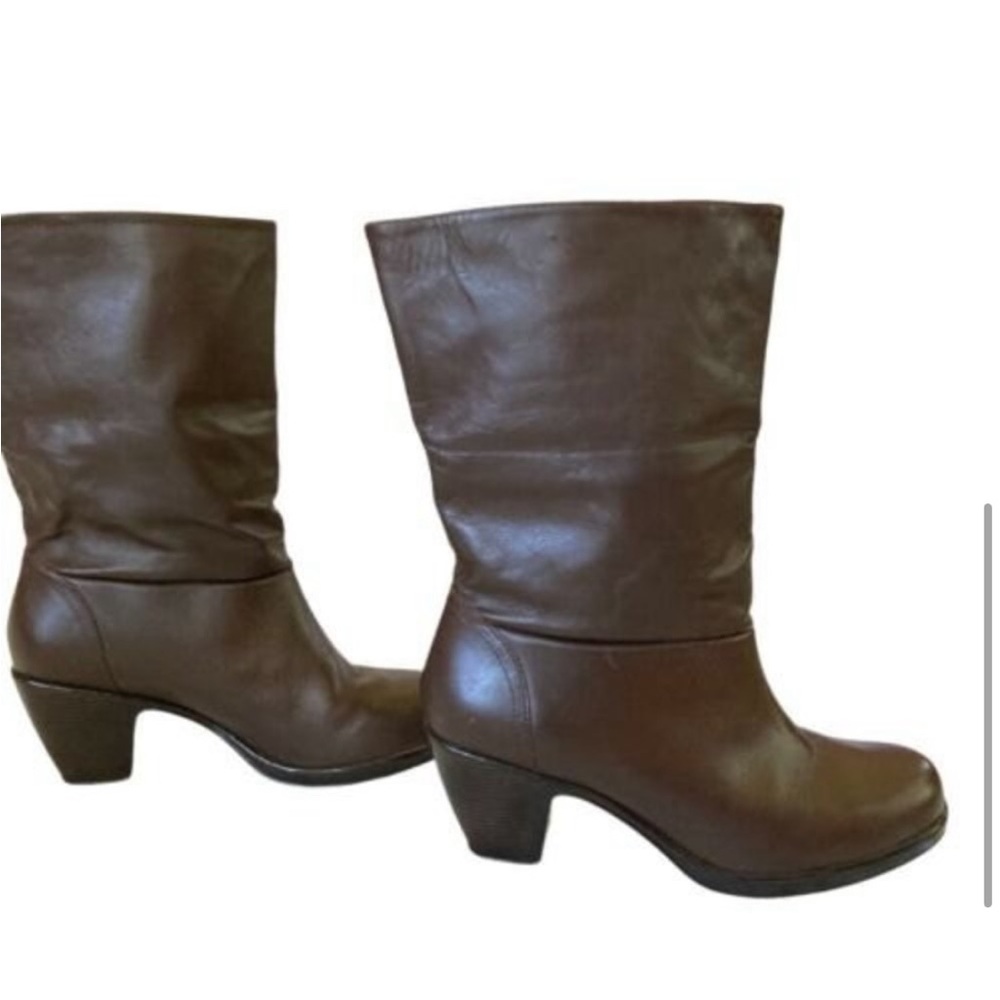 Dansko Brown Leather Bobbi Boot
